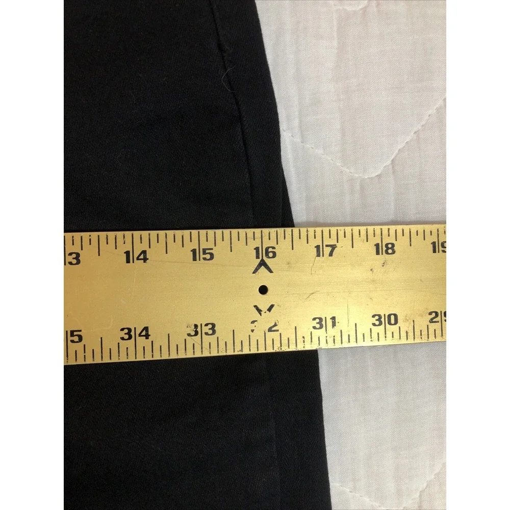 Paige Jeans Women's‎ Size 27 Black Denim Verdugo Ankle Distressed Mid Rise